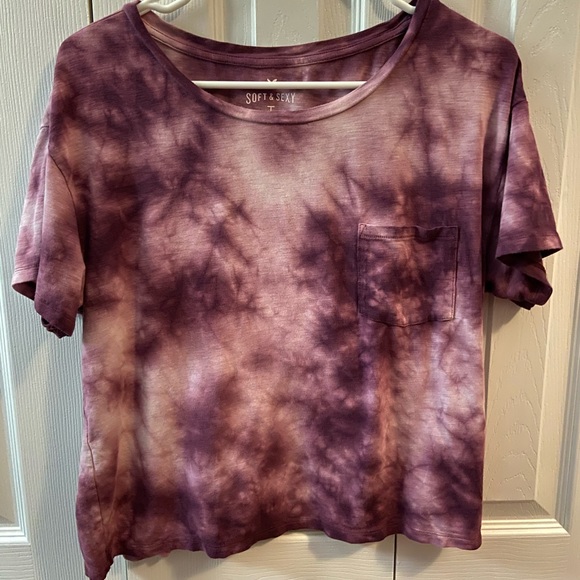 American Eagle Outfitters Tops - AE tie dye top